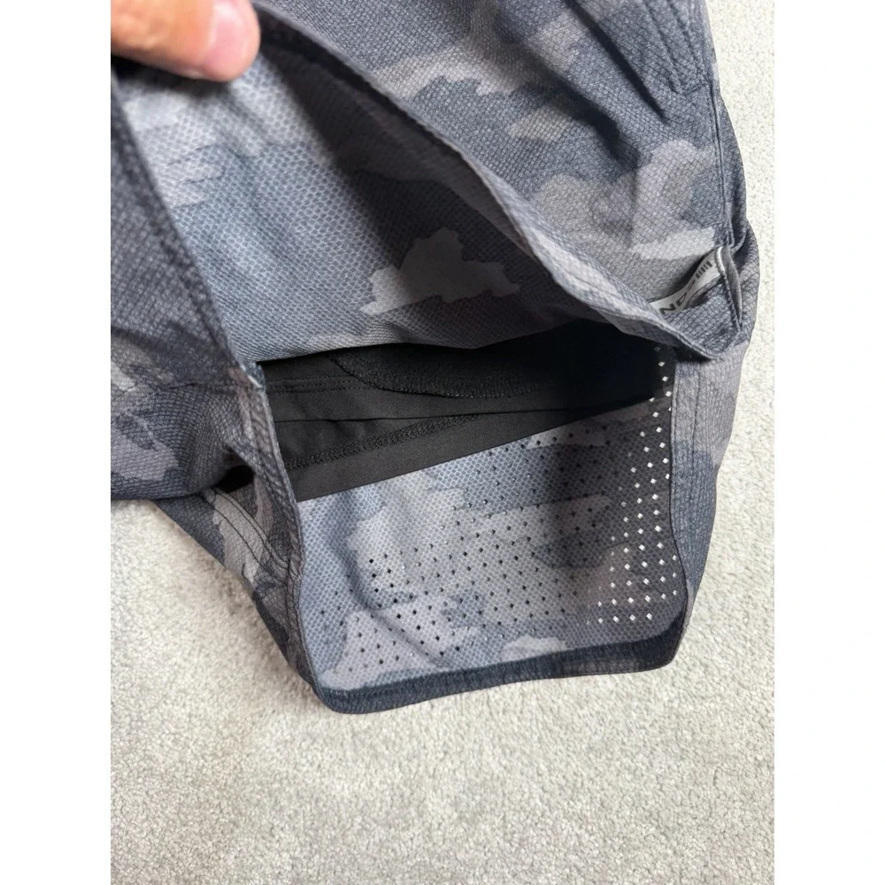 Legends Shorts Mens Large Camo Luka Lined Performance Stretch Gym Workout Active